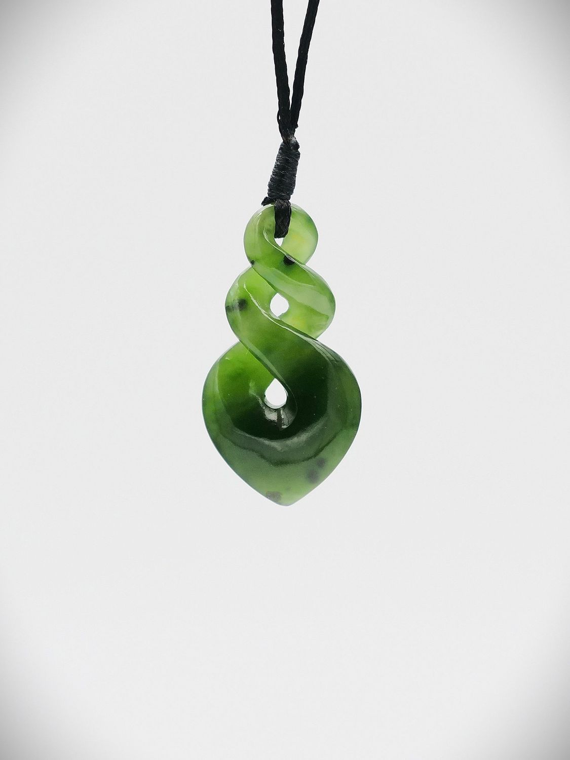 Moko Pounamu Pikorua NZ Genuine Kahurangi Greenstone - Matawhero