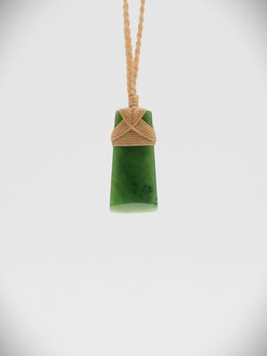 Moko Pounamu Toki NZ Genuine Kahurangi Greenstone - Awapuni