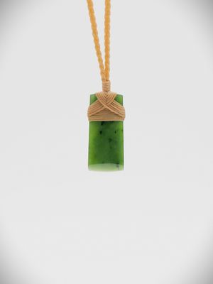 Moko Pounamu Toki NZ Genuine Kahurangi Greenstone - Makorori