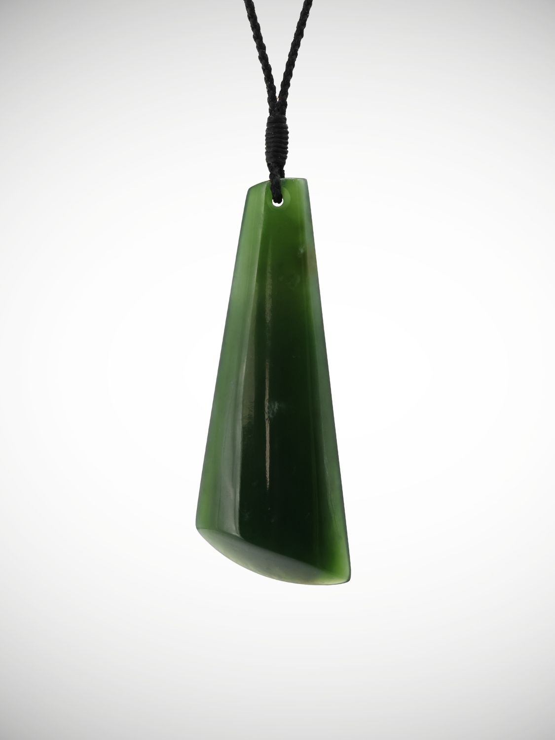 Moko Pounamu Kuru Genuine NZ Kahurangi Flower Greenstone - Arapae