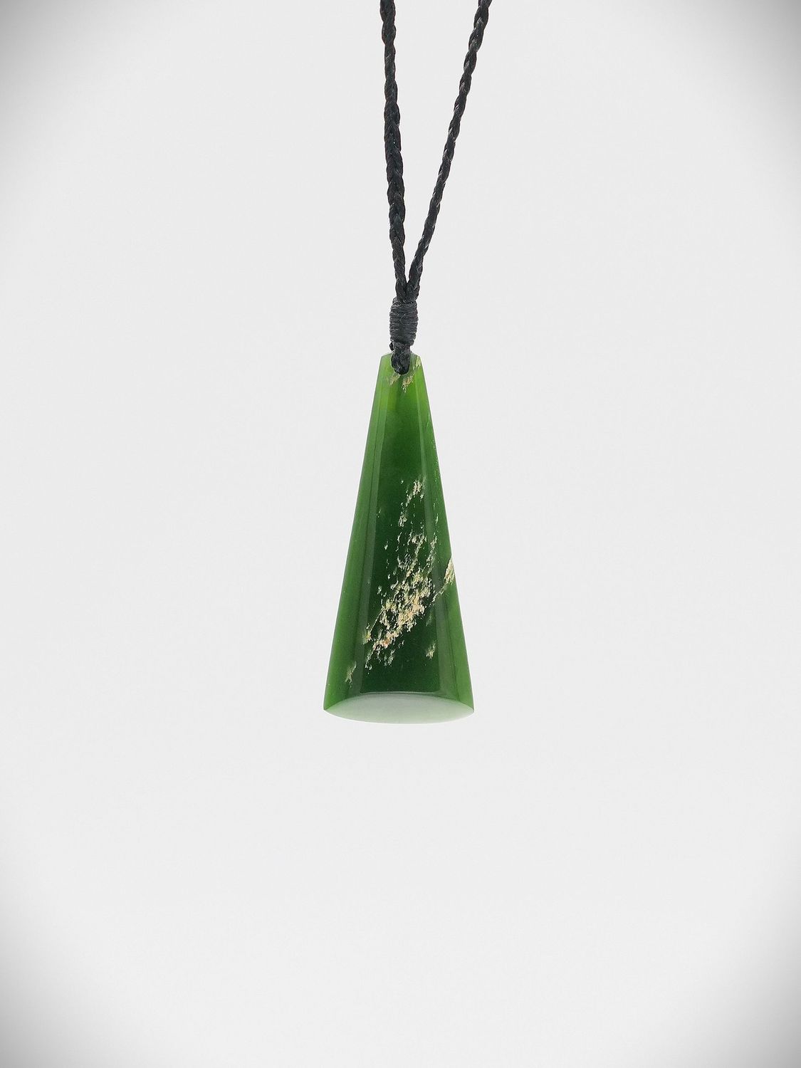 Moko Pounamu Toki NZ Genuine Kahurangi Flower Greenstone - Tikorangi
