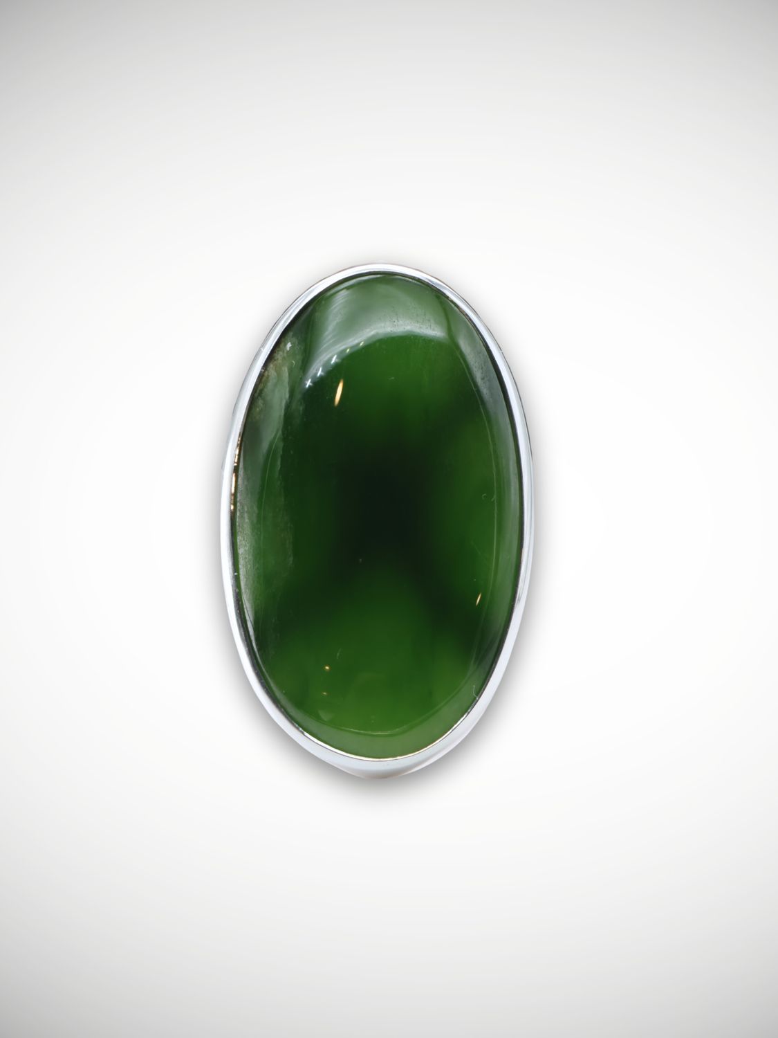 ❃ mokohana ❃ Moko Single Pikorua Kawakawa Flower Greenstone - Ahuroa