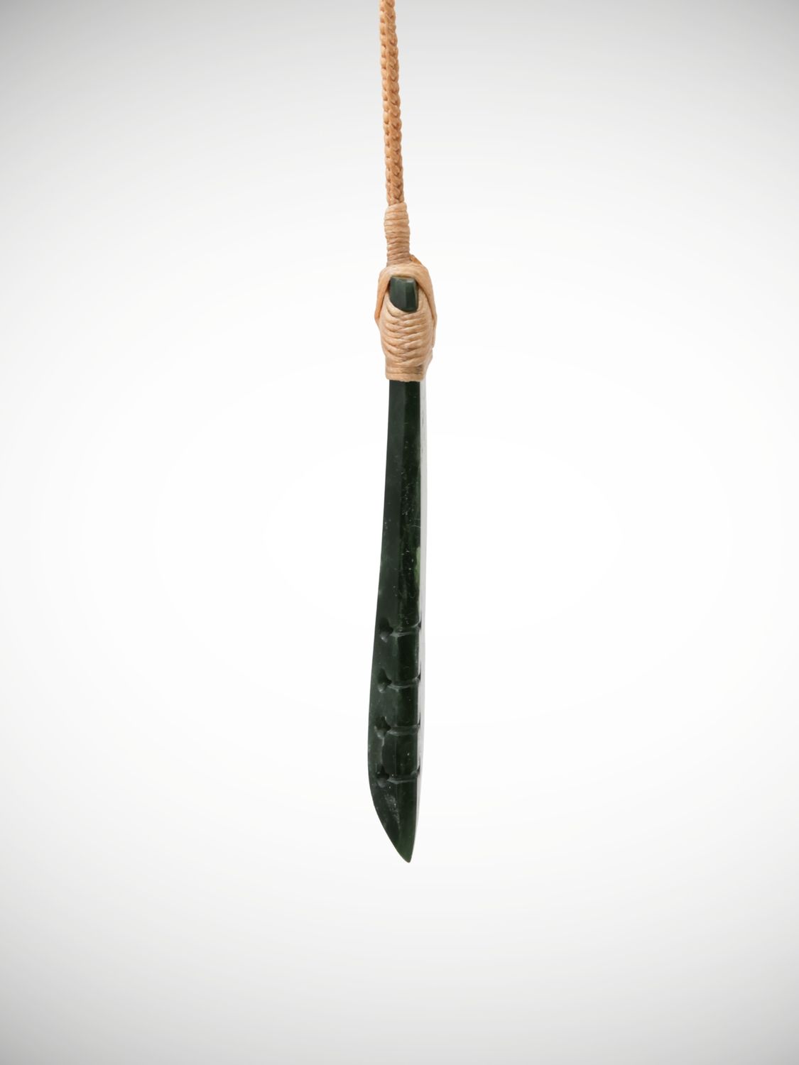 ❃ mokohana ❃ Moko Pounamu Notched Toki Kawakawa Flower Greenstone Kaiaua