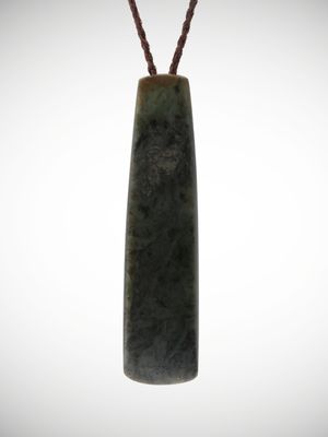 Moko Pounamu Toki NZ Genuine Nelson Jade Te Tau Ihu Greenstone - Kaipupu