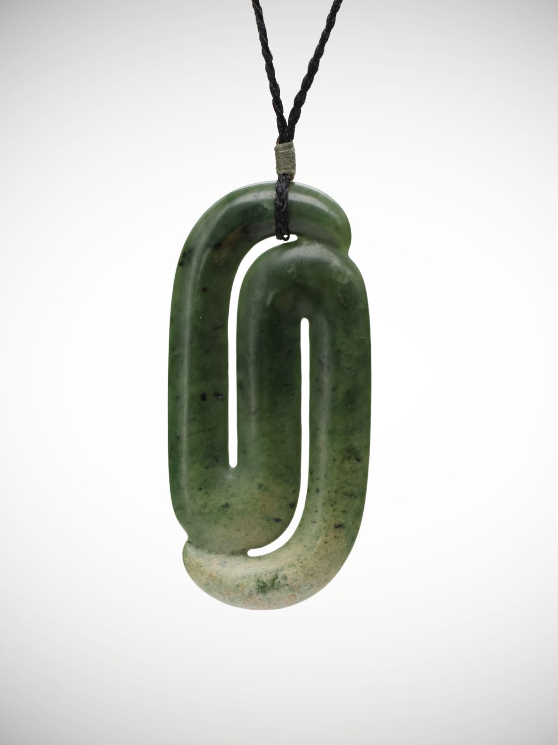 Moko Pounamu Mauri Ora Genuine NZ Kahotea Greenstone - Aratika