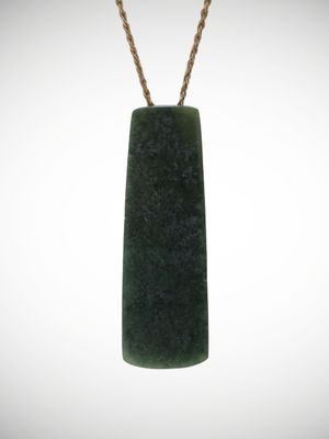 Moko Pounamu Toki Genuine NZ Nelson Jade Te Tau Ihu Greenstone - Kaitieke