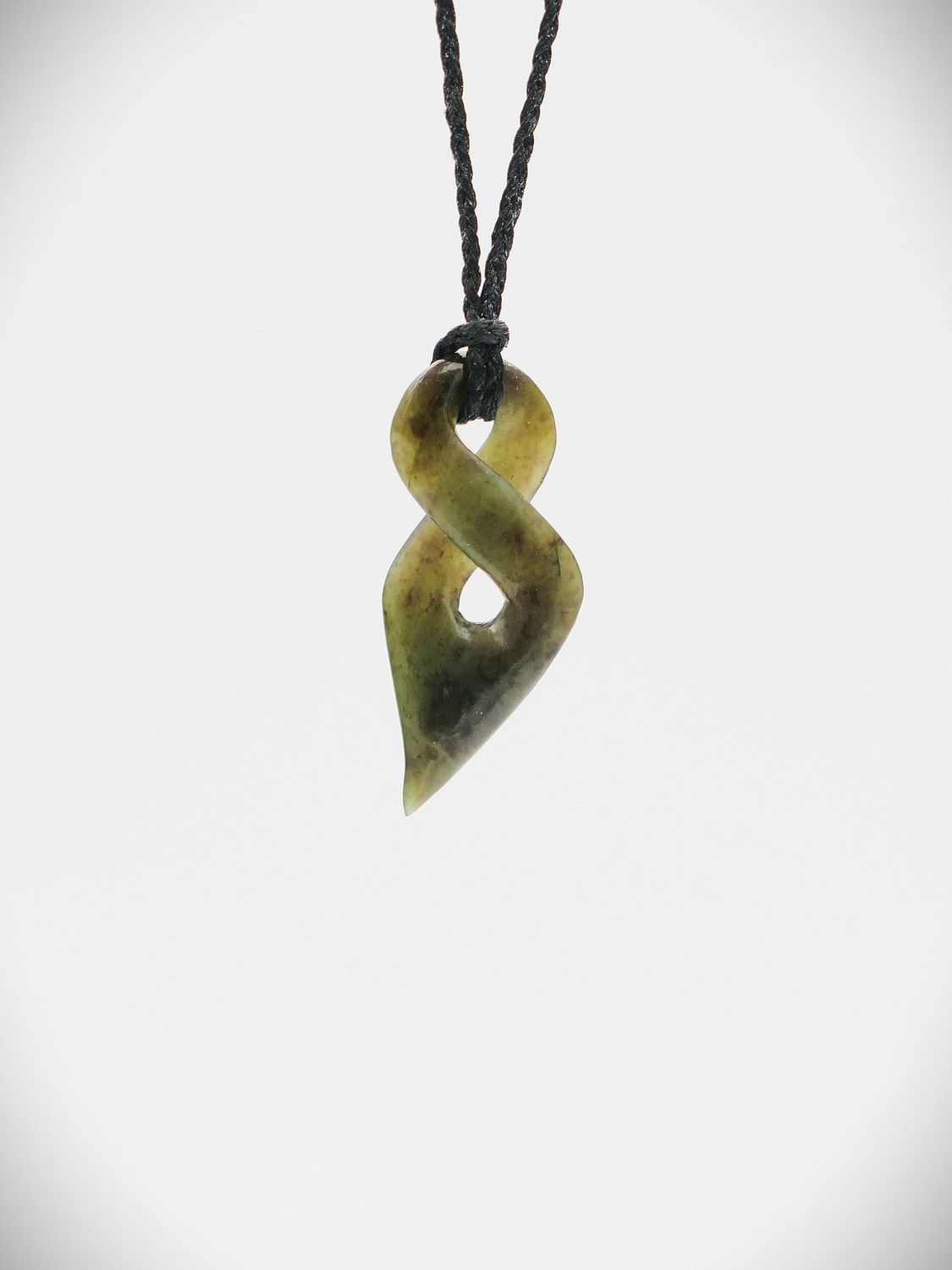 Moko Pounamu Single Pikorua NZ Genuine Totoweka Greenstone - Ngapohatu