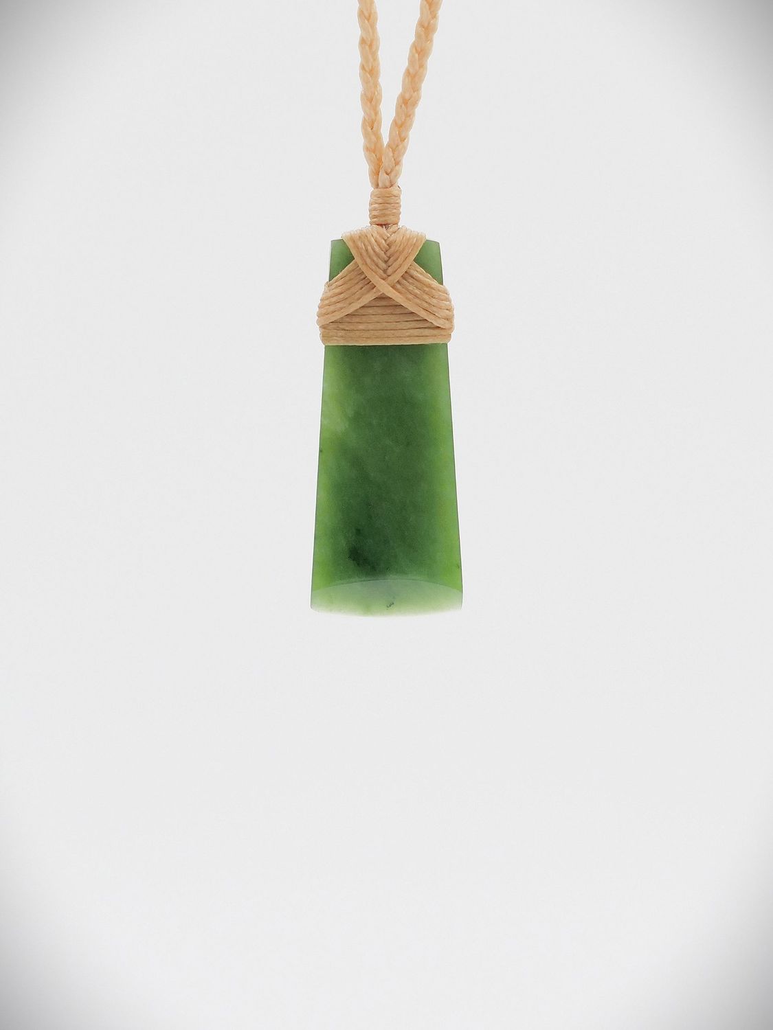 Moko Pounamu Toki NZ Genuine Kahurangi Greenstone - Whangara