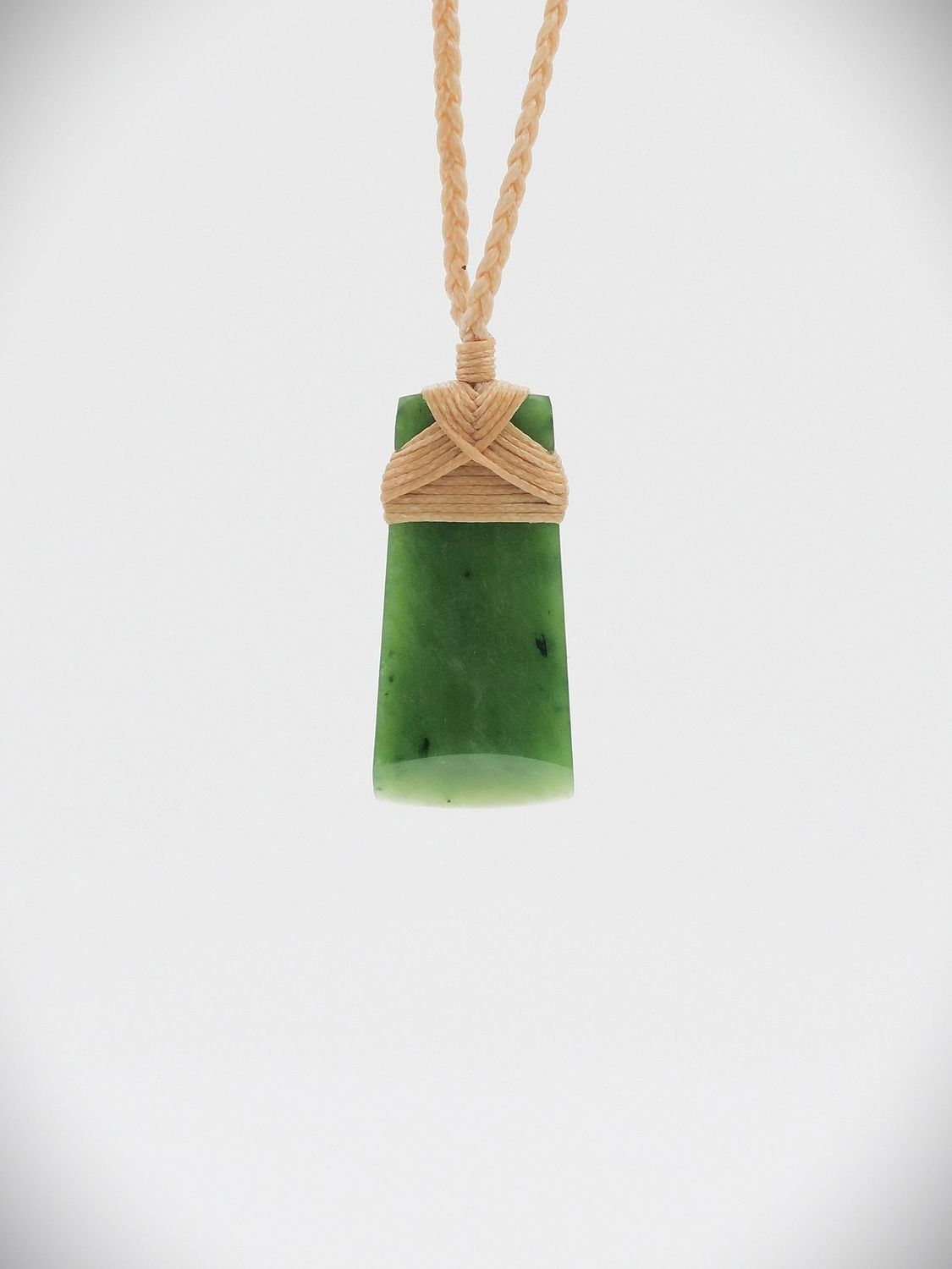 Moko Pounamu Toki NZ Genuine Kahurangi Greenstone - Matokitoki