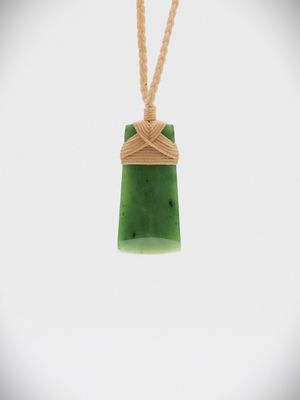 Moko Pounamu Toki NZ Genuine Kahurangi Greenstone - Matokitoki