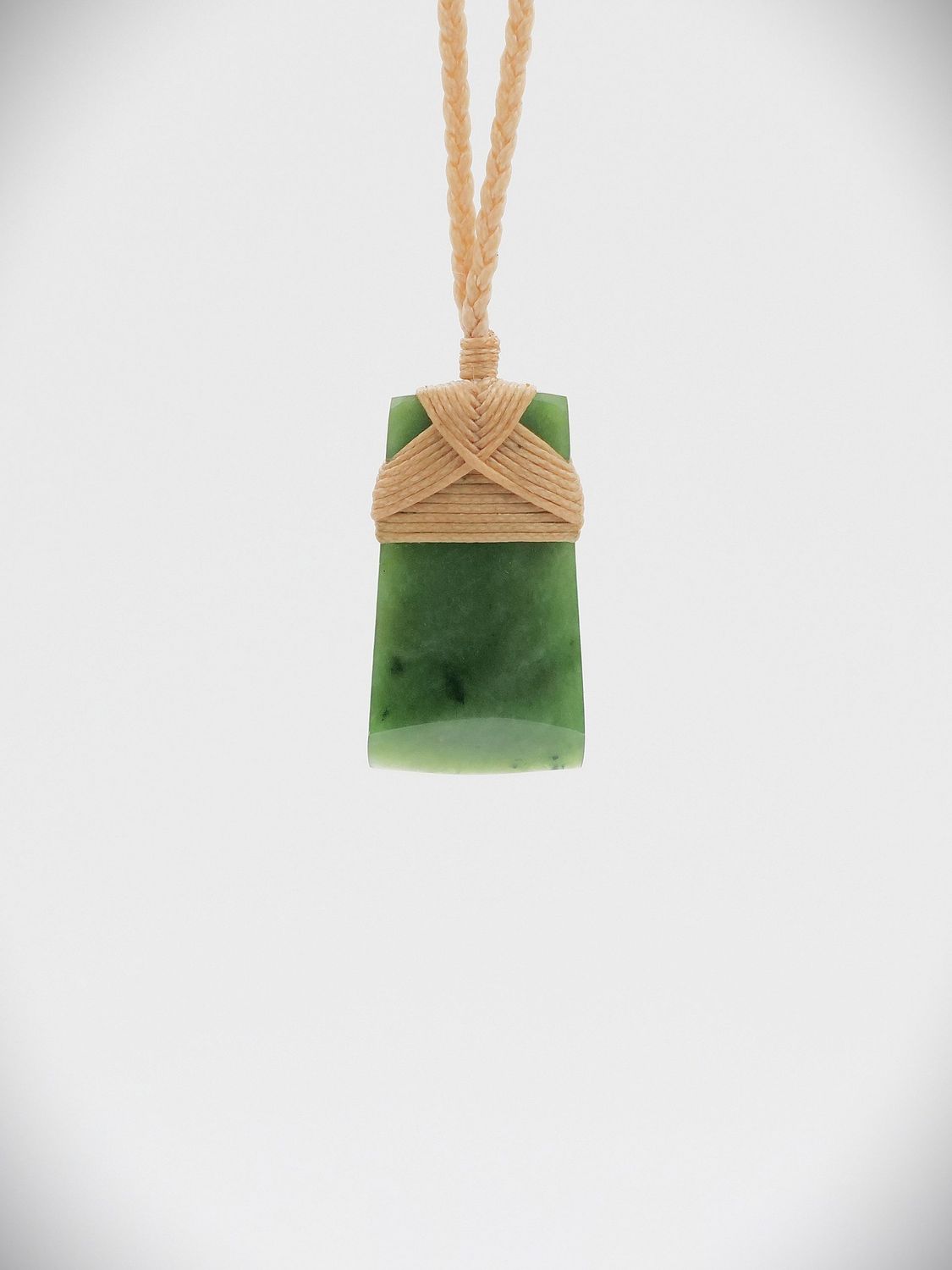 Moko Pounamu Toki NZ Genuine Kahurangi Greenstone - Waimata