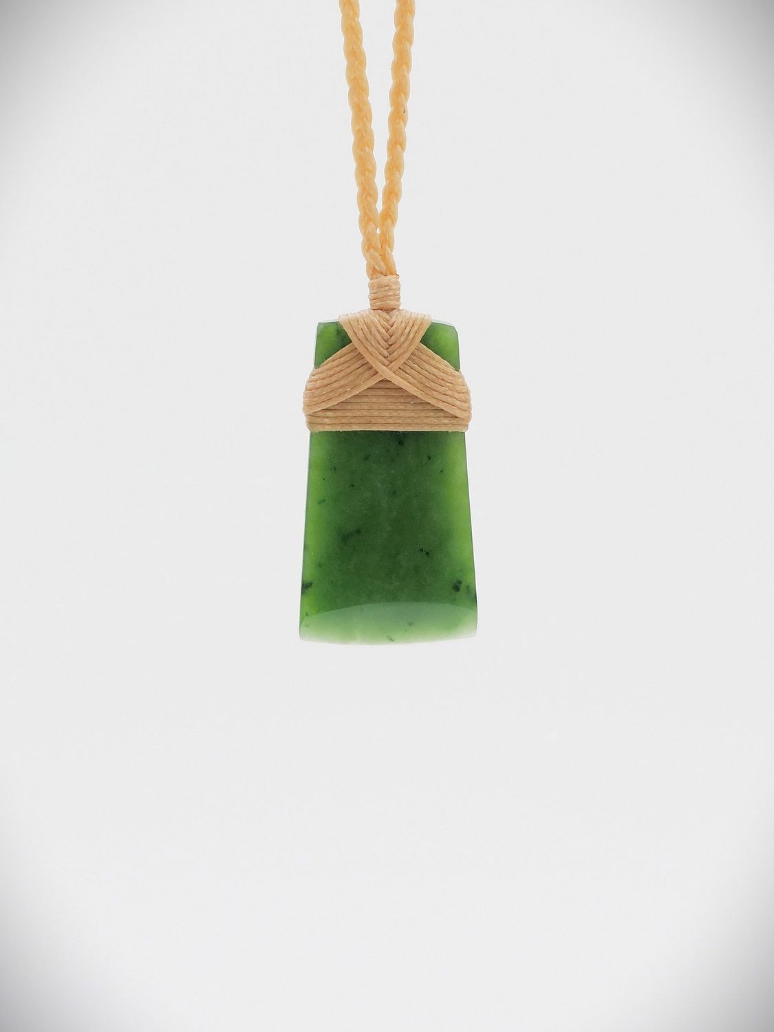 Moko Pounamu Toki NZ Genuine Kahurangi Greenstone - Tatapouri