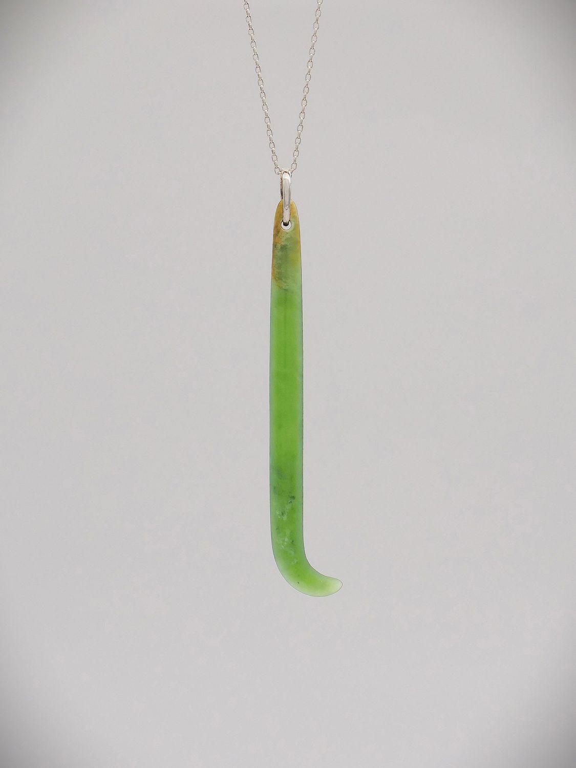 Moko Pounamu Kapeu NZ Genuine Kahurangi Flower Greenstone - Tamarau
