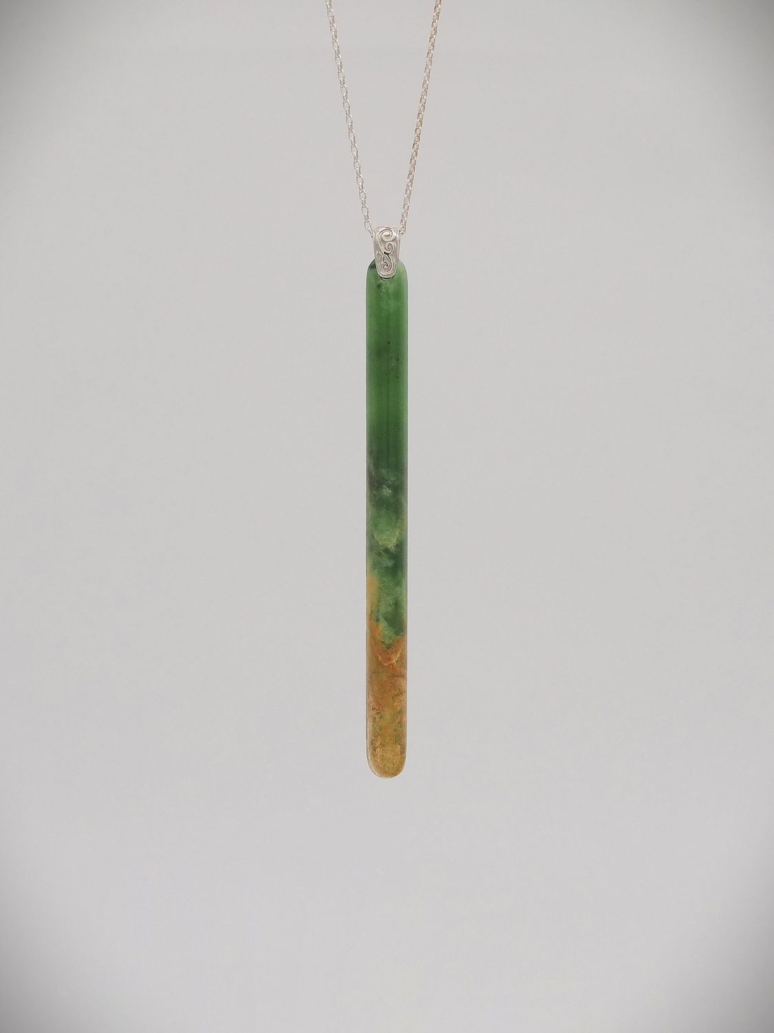 Moko Pounamu Roimata (Teardrop) NZ Genuine Kahurangi Flower Greenstone - Tokomaru