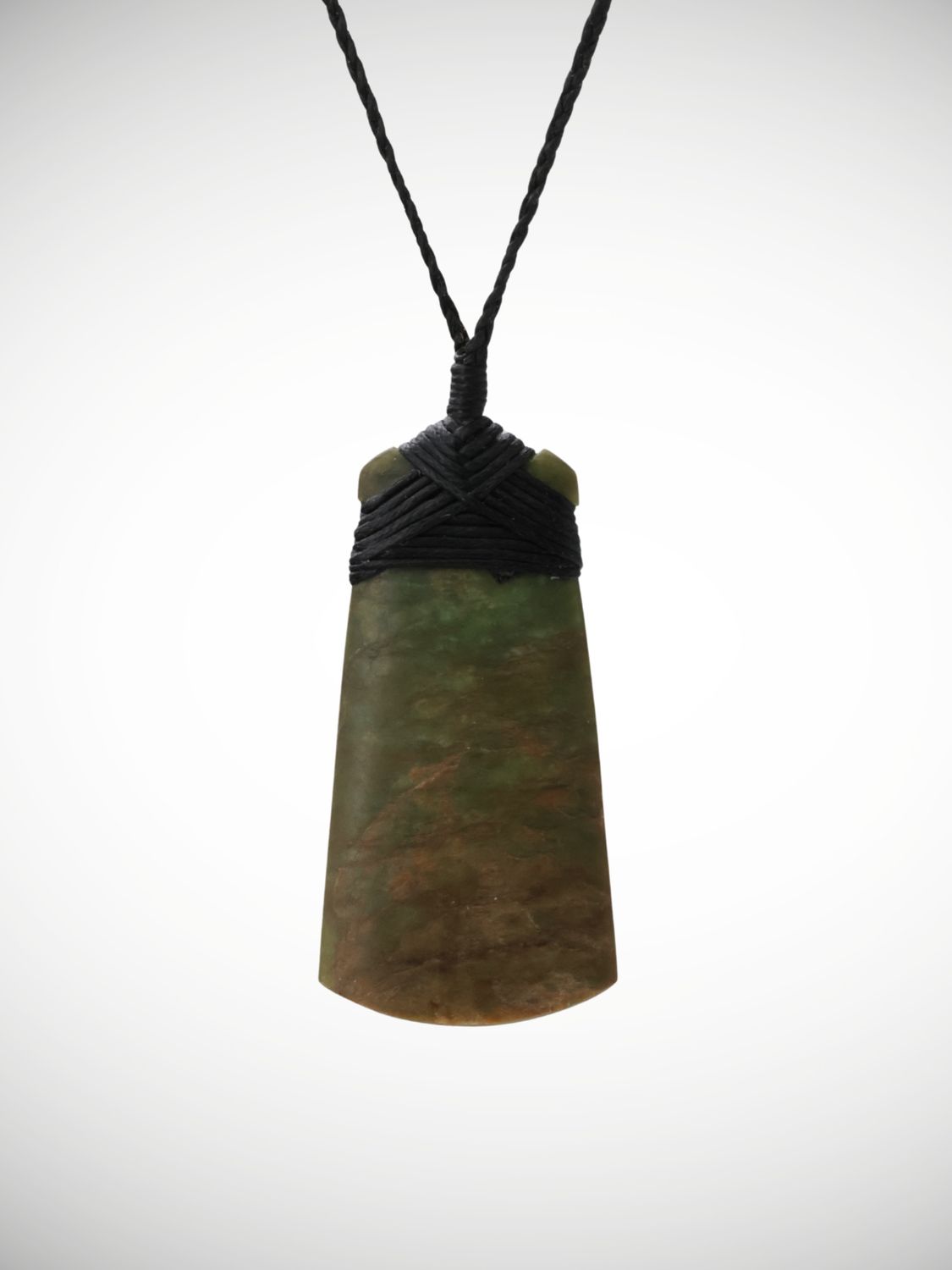 Moko Pounamu Toki Genuine NZ Raukaraka Greenstone - Kaituna