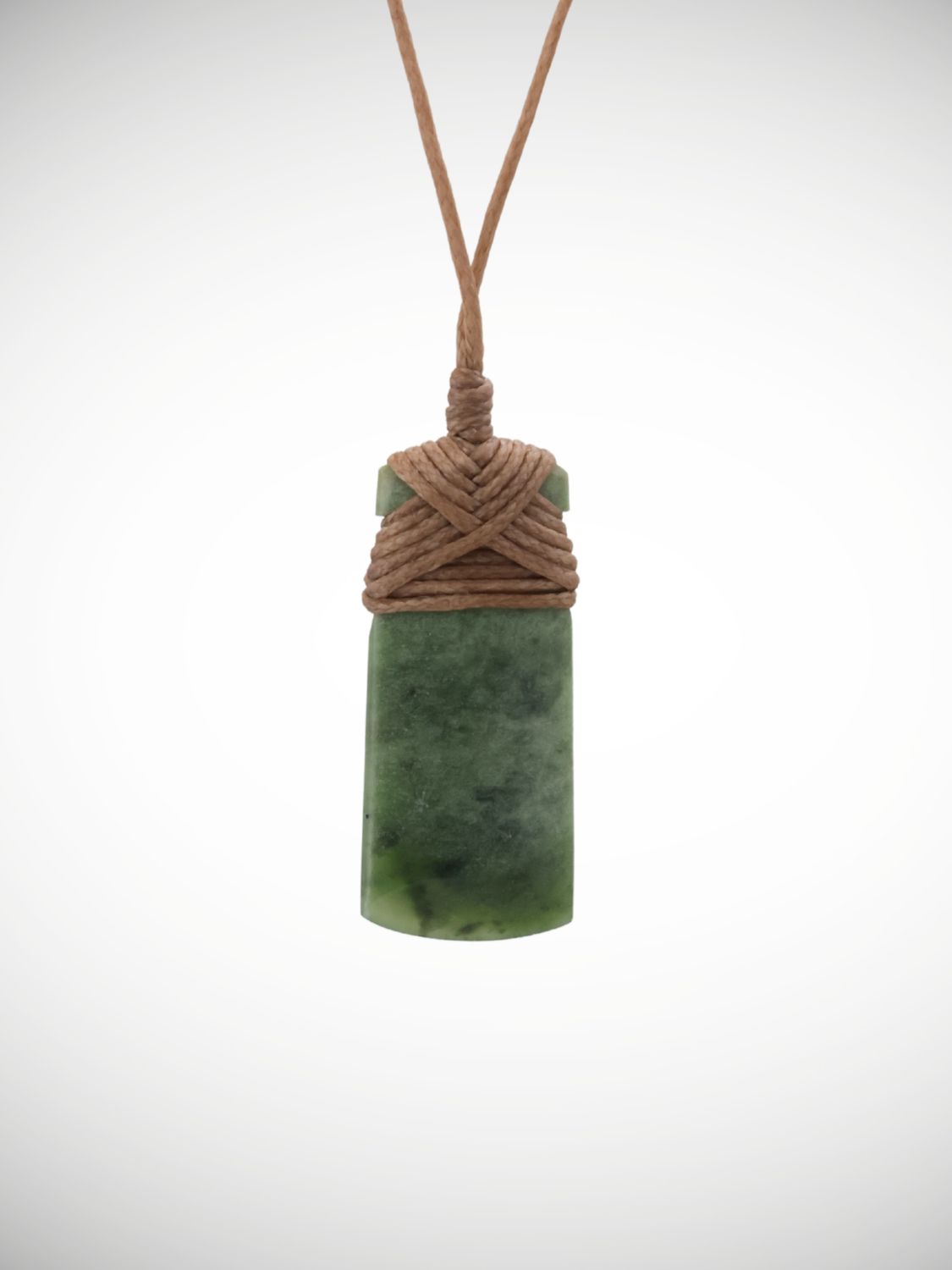 Moko Pounamu Toki Genuine NZ Kahotea Greenstone - Kirikiriroa