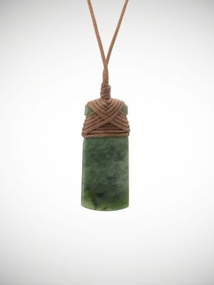 Moko Pounamu Toki Genuine NZ Kahotea Greenstone - Kirikiriroa