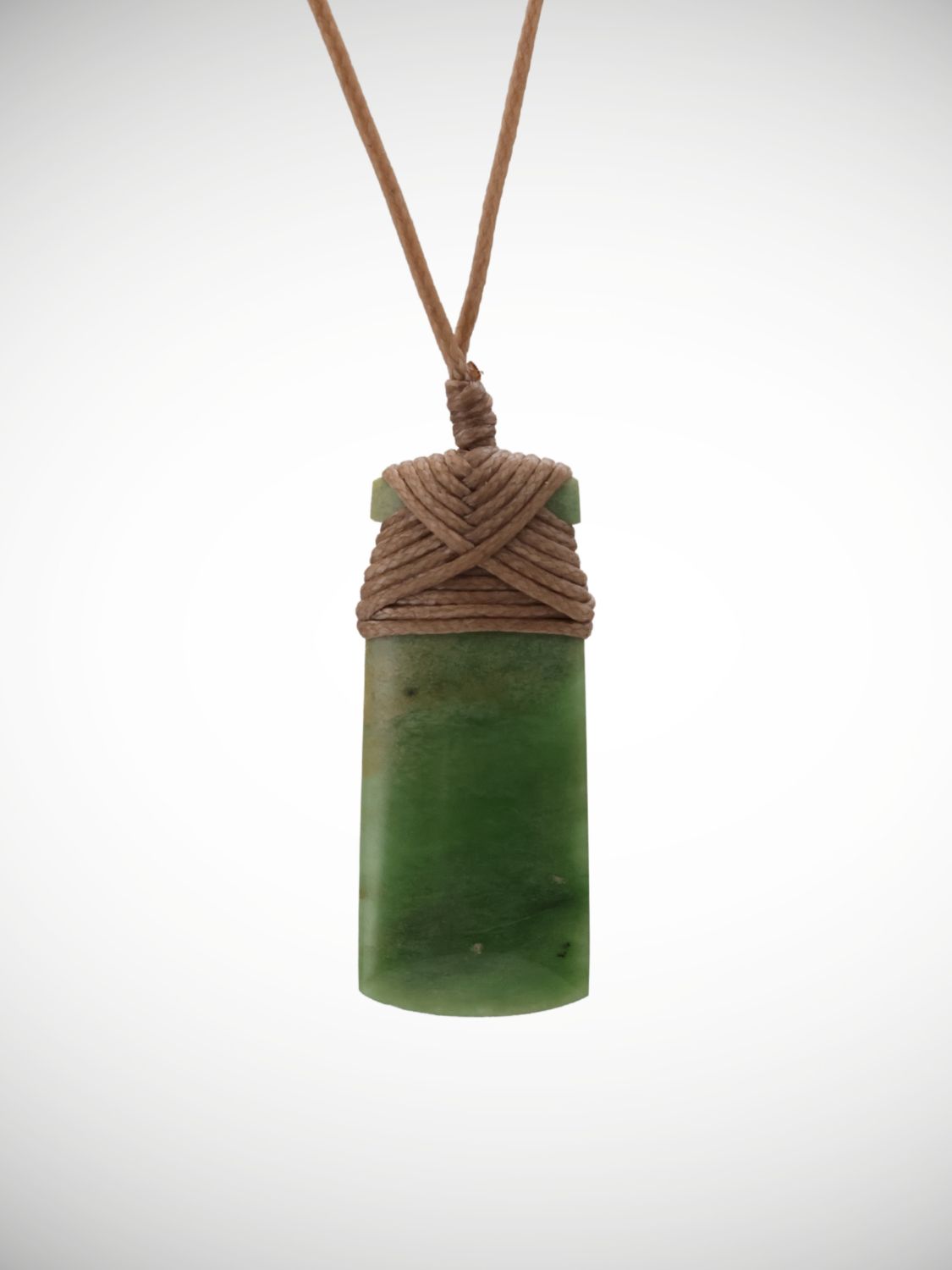 Moko Pounamu Toki Genuine NZ Marsden Flower Greenstone - Kopuwai