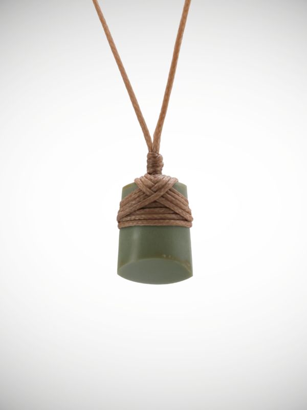 Moko Pounamu Toki Genuine NZ Inanga Greenstone - Kopuwai