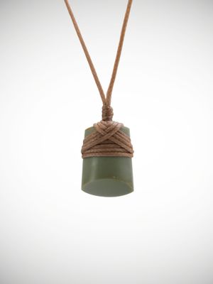 Moko Pounamu Toki Genuine NZ Inanga Greenstone - Kopuwai
