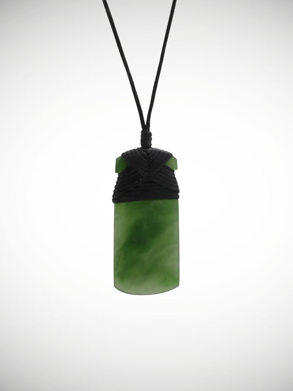 Moko Pounamu Toki Genuine NZ Kahurangi Greenstone - Makikihi