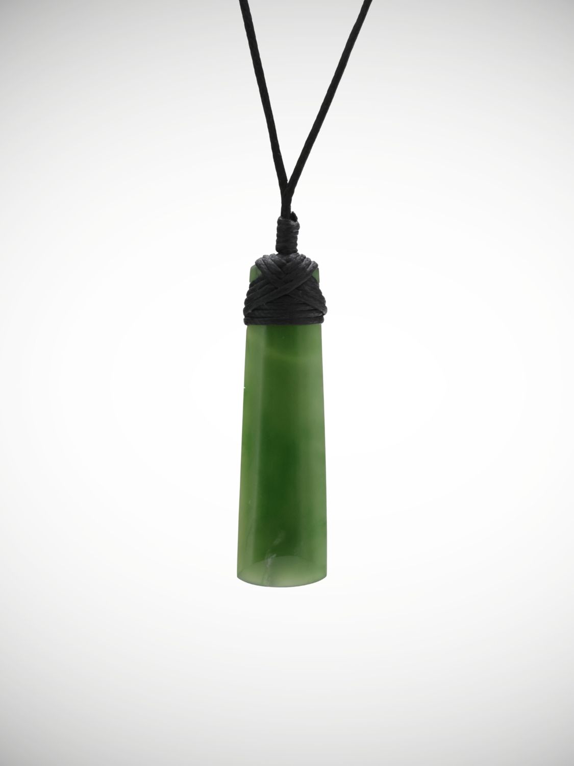 Moko Pounamu Toki Genuine NZ Kawakawa Greenstone - Makuri
