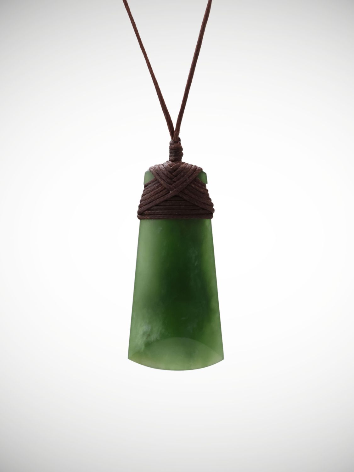 Moko Pounamu Toki Genuine NZ Kahurangi Greenstone - Makotuku