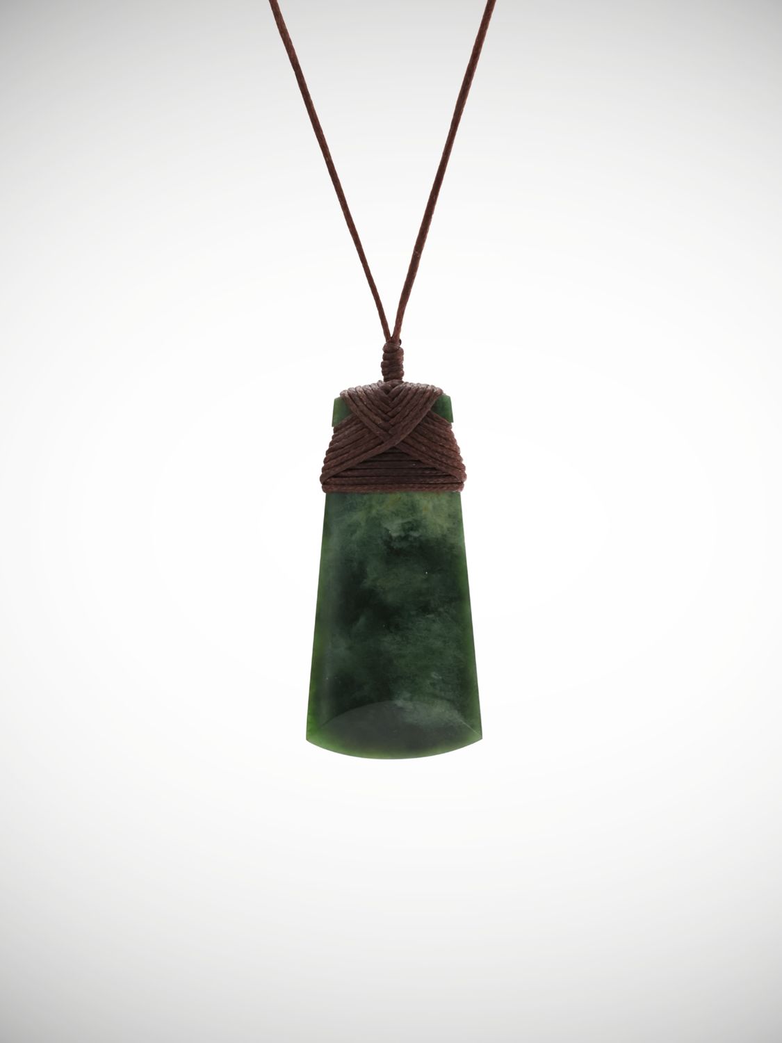 Moko Pounamu Toki Genuine NZ Kahotea Greenstone - Mamaranui