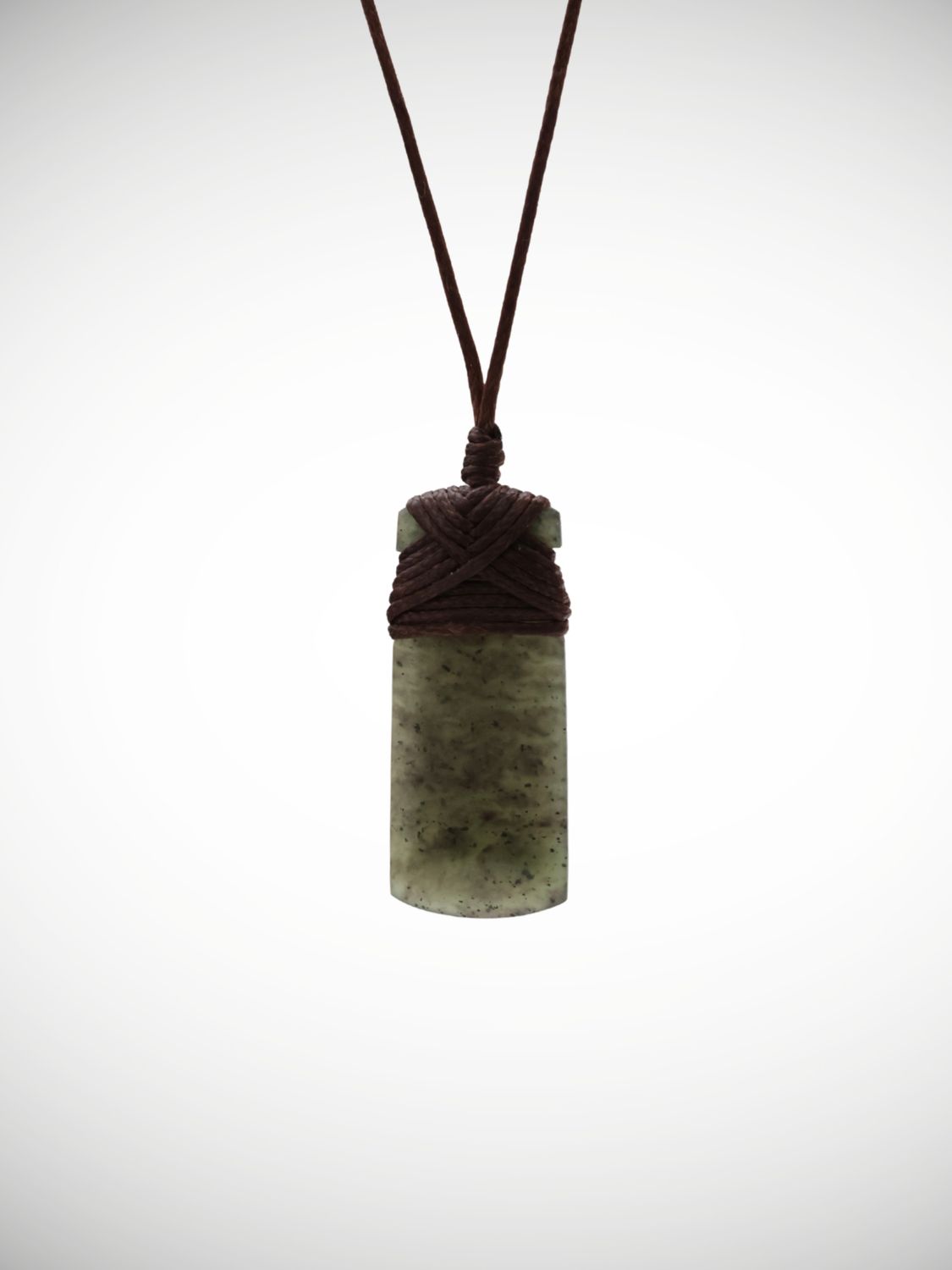 Moko Pounamu Toki Genuine NZ Kawakawa Greenstone - Mangahouhounui