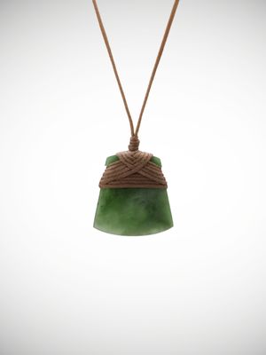 Moko Pounamu Toki Genuine NZ Kahotea Greenstone - Mangaiti Moko Pounamu Toki Genuine NZ Kahotea Greenstone - Mangaiti