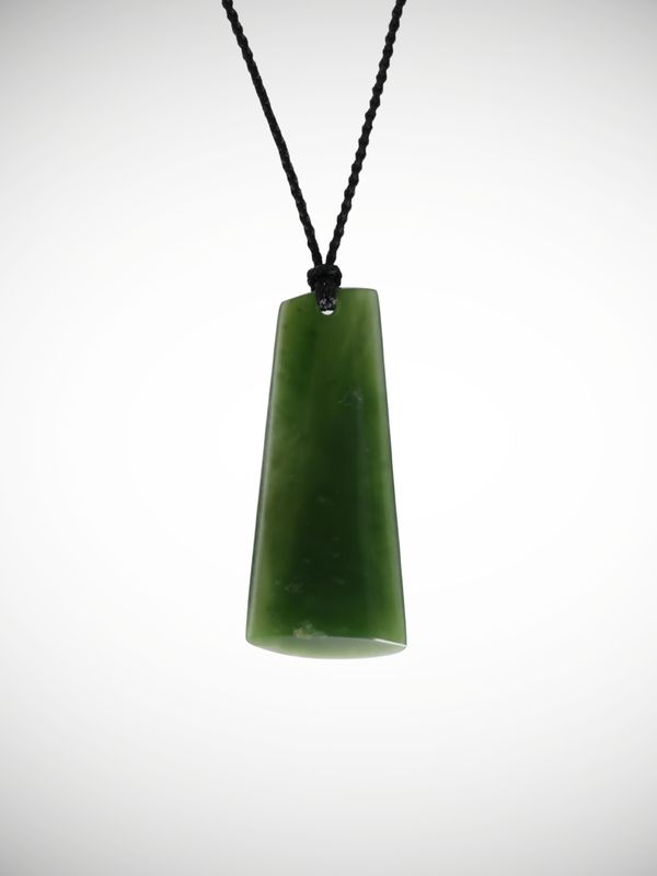 Moko Pounamu Toki Genuine NZ Kahurangi Greenstone - Mangaore