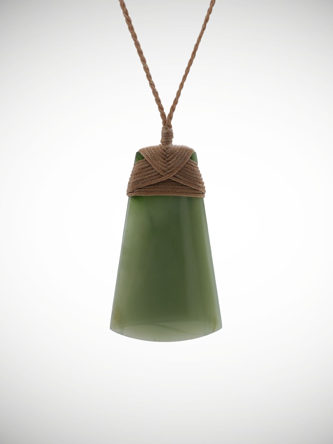 Moko Pounamu Toki Genuine NZ Inanga Greenstone - Mangaorapa