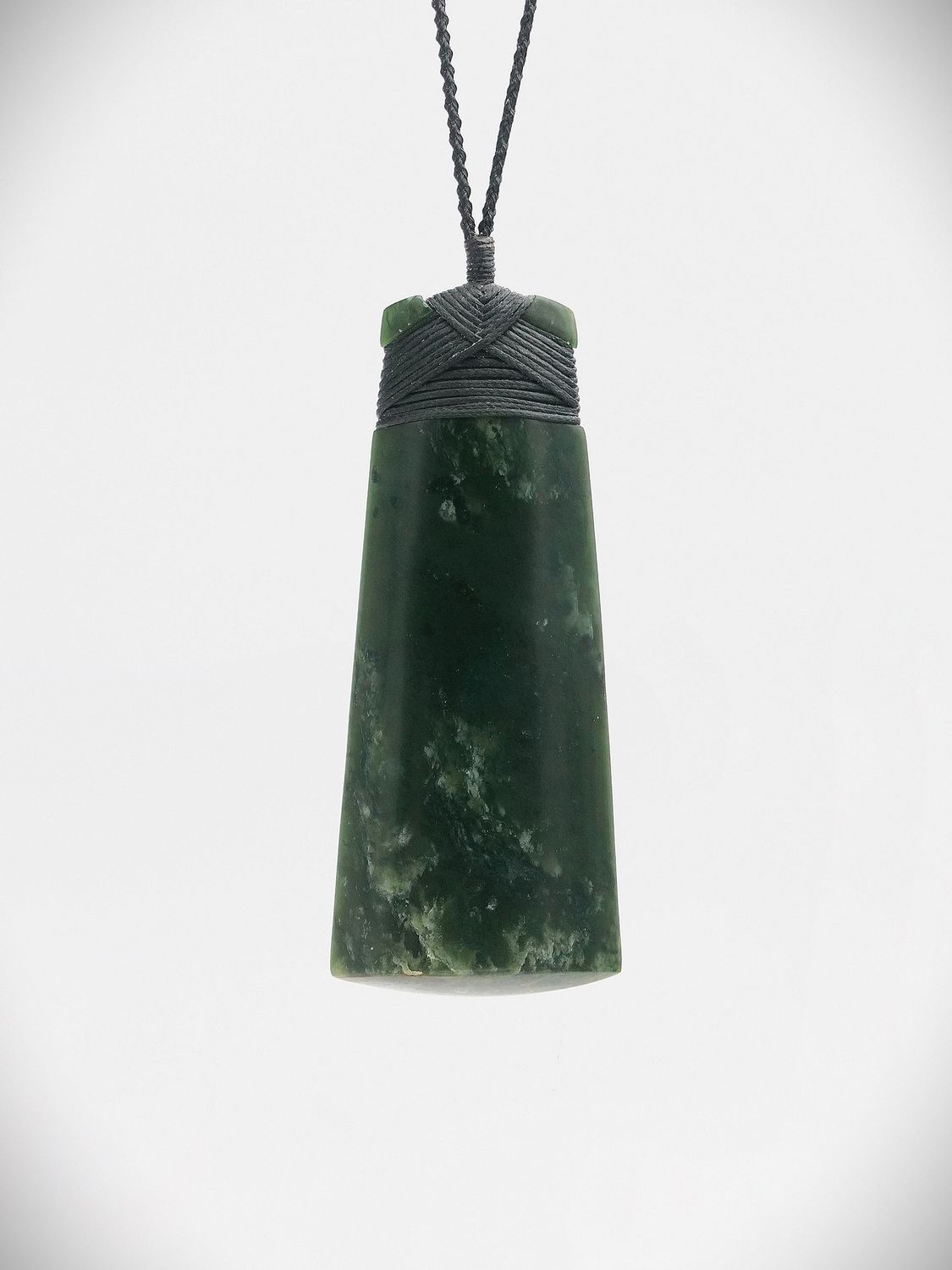 Moko Pounamu Toki NZ Genuine Kawakawa Greenstone - Paeroa