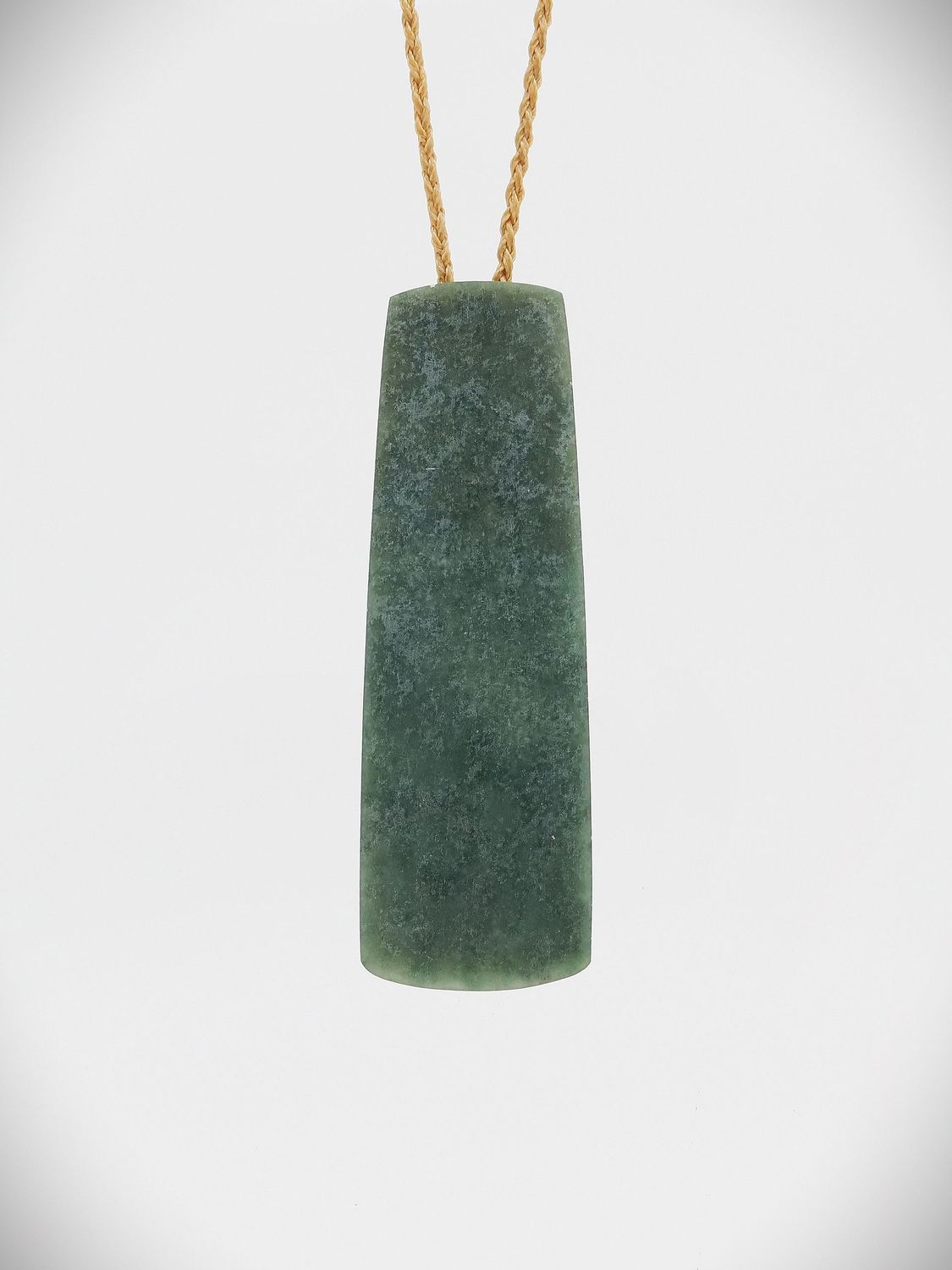Moko Pounamu Toki NZ Genuine Kawakawa Greenstone - Aratiatia