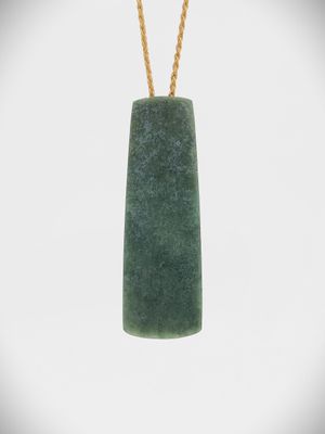 Moko Pounamu Toki NZ Genuine Kawakawa Greenstone - Aratiatia