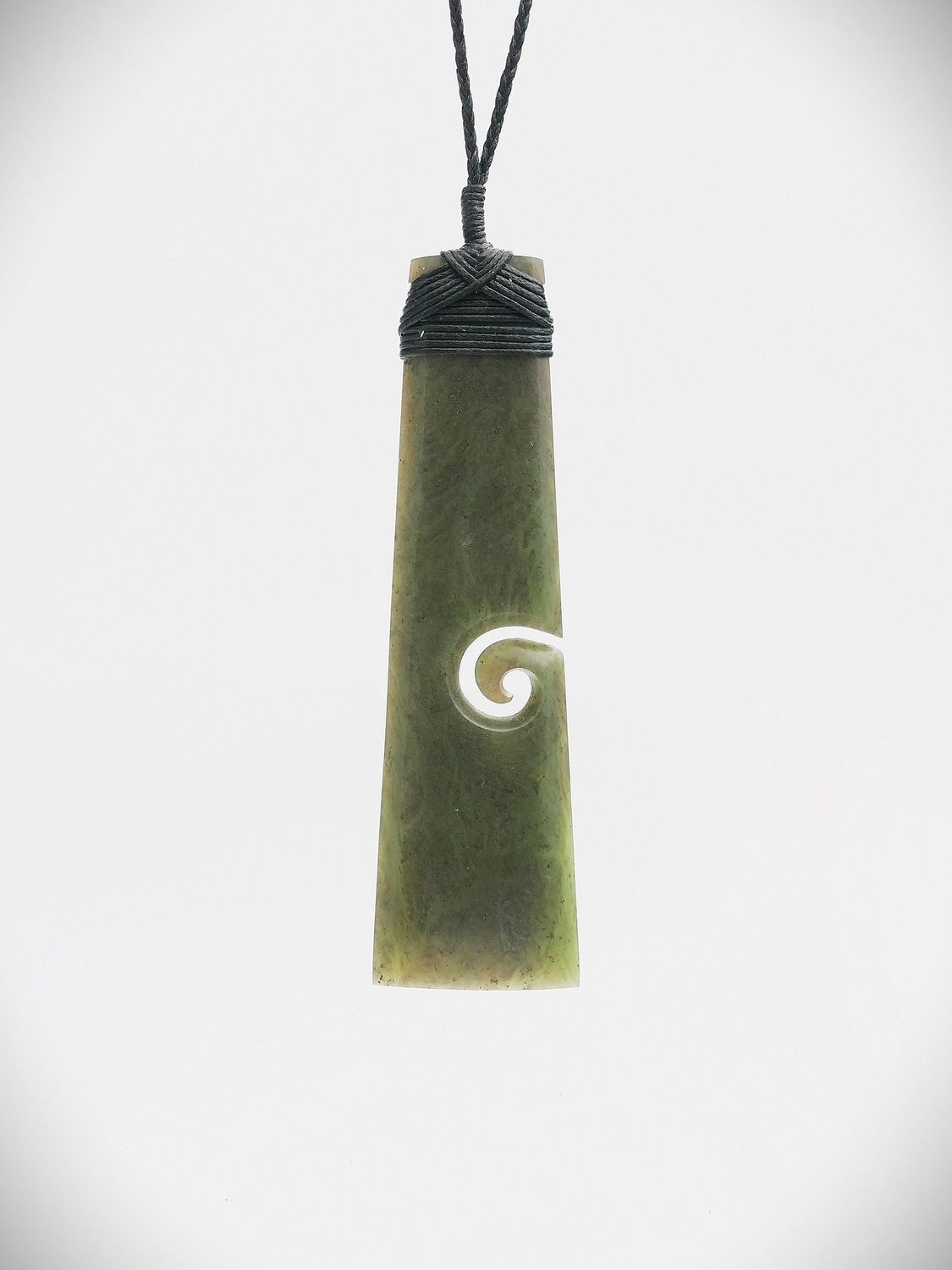 Moko Pounamu Toki NZ Genuine Totoweka Greenstone - Matawai
