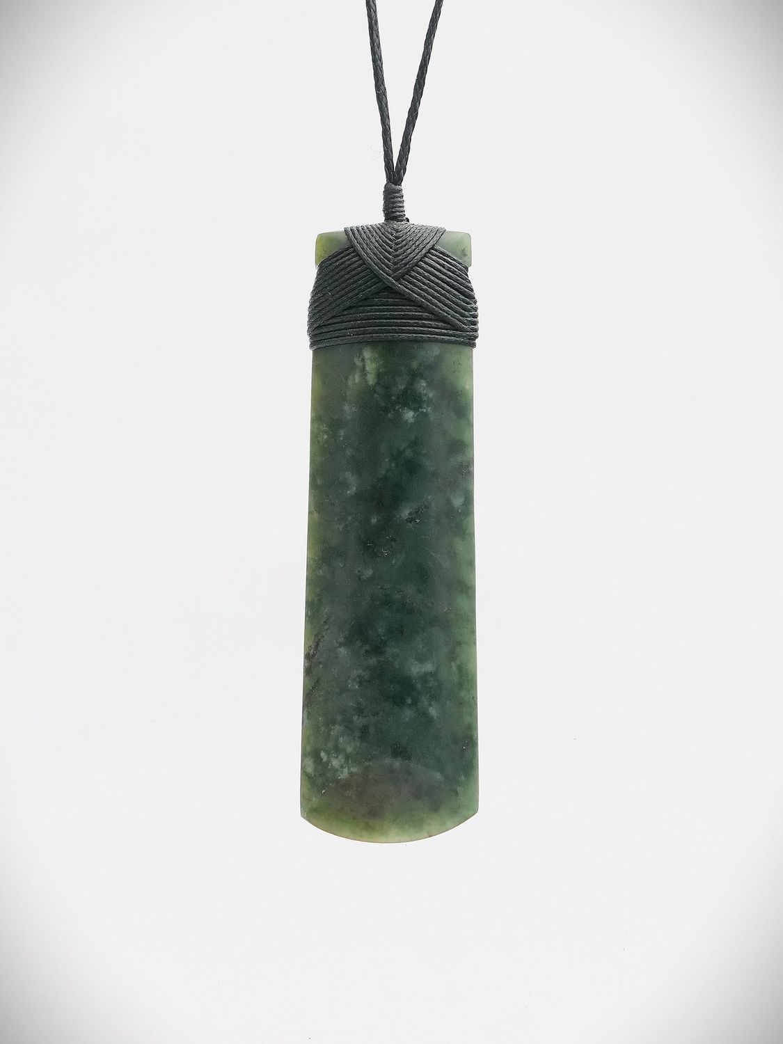 Moko Pounamu Toki NZ Genuine Kawakawa Greenstone - Tokomaru