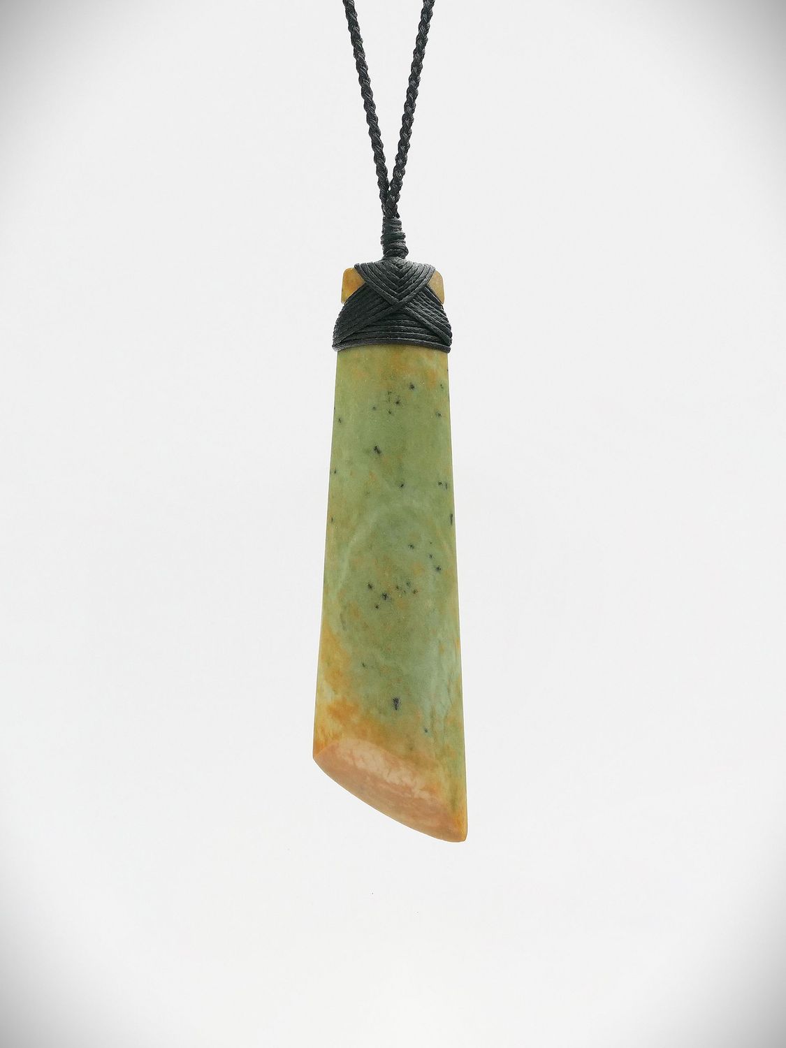 Moko Pounamu Toki NZ Genuine Raukaraka Greenstone - Tomarata