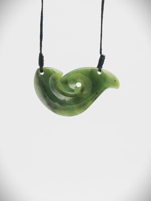 Moko Pounamu Kouma (Breastplate) NZ Genuine Kahurangi Flower Greenstone - Te Ariuru Moko Pounamu Kouma (Breastplate) NZ Genuine Kahurangi Flower Greenstone - Te Ariuru