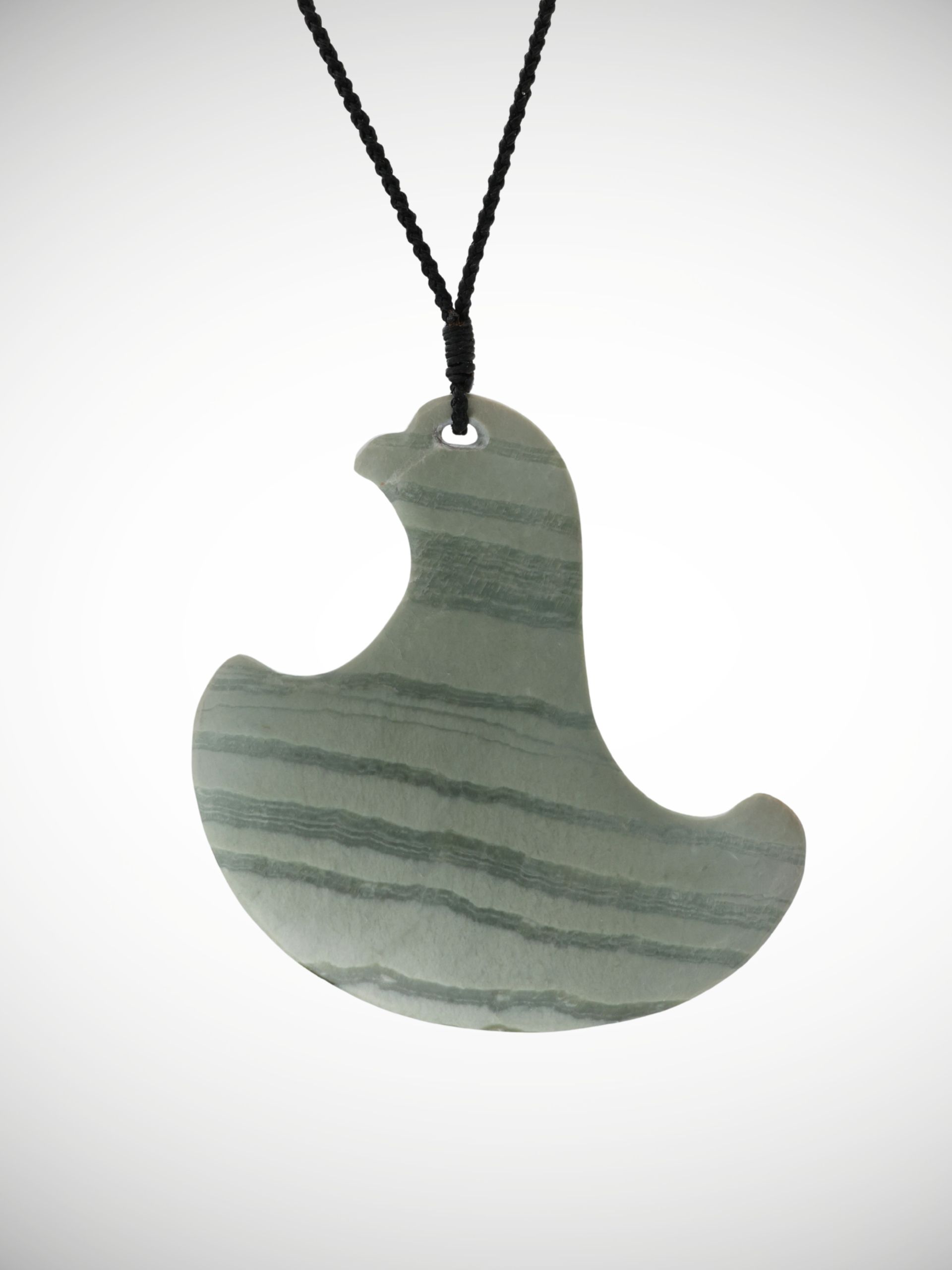 Moko Pounamu Manaia Genuine NZ Chatoyant Pīpīwharauroa Inanga Greenstone - Awatoitoi