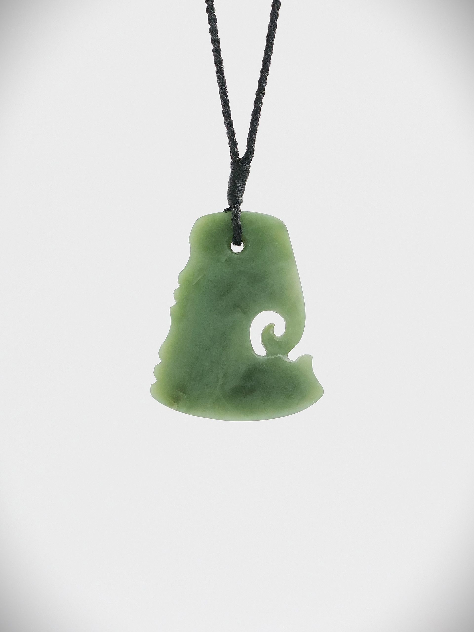 Moko Pounamu Toki NZ Genuine Inanga Greenstone - Te Puia