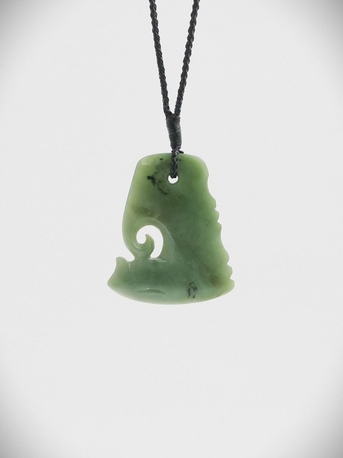 Moko Pounamu Toki NZ Genuine Inanga Greenstone - Te Puia