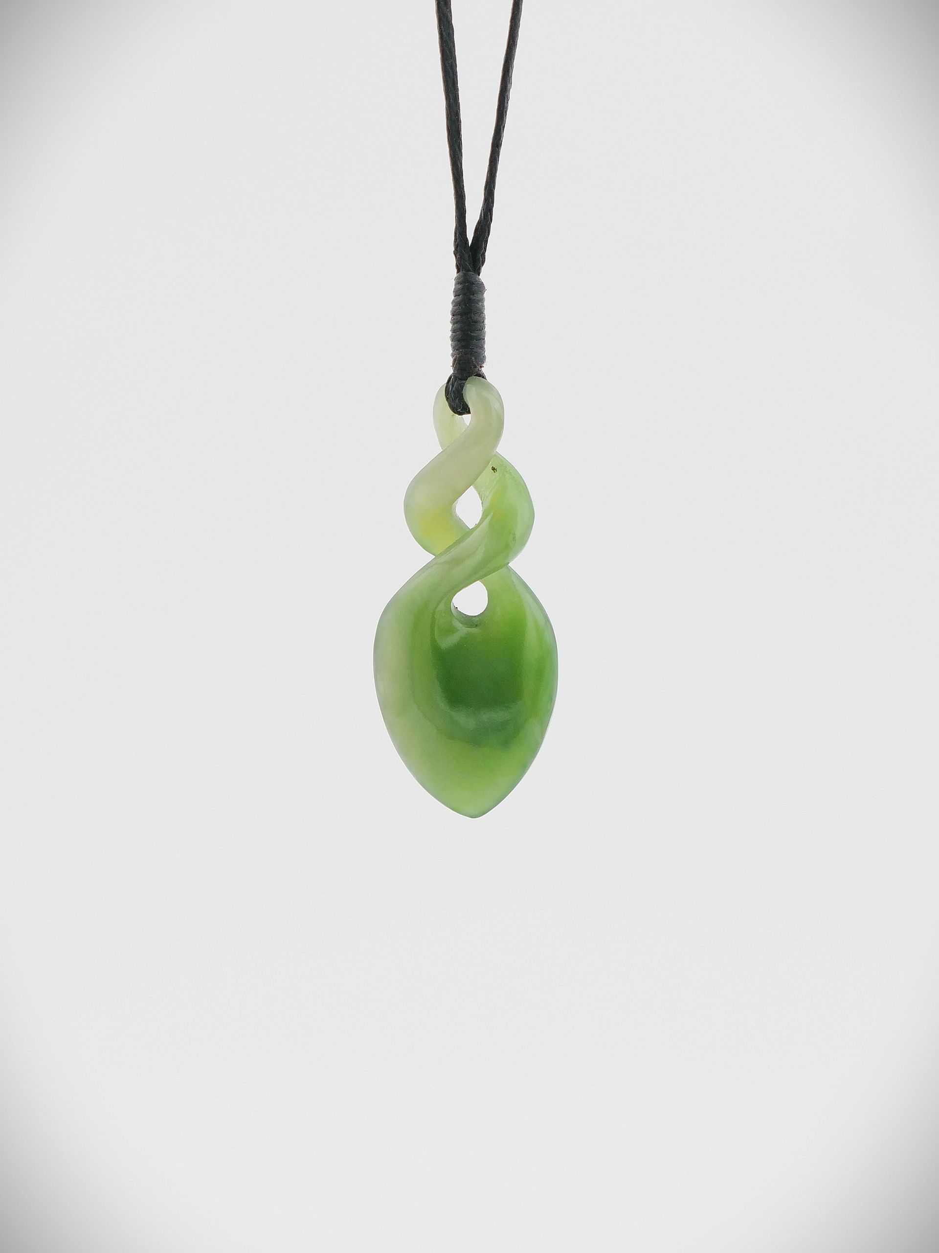 Moko Pounamu Pikorua NZ Genuine Kahurangi Greenstone - Ruatoria