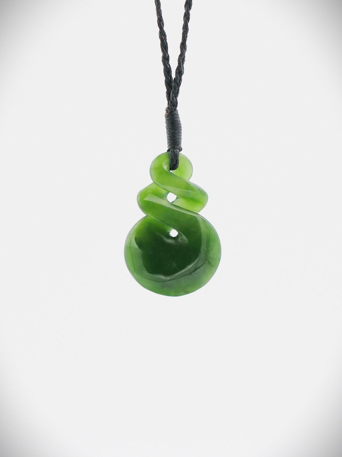 Moko Pounamu Pikorua NZ Genuine Kahurangi Greenstone - Haumoana