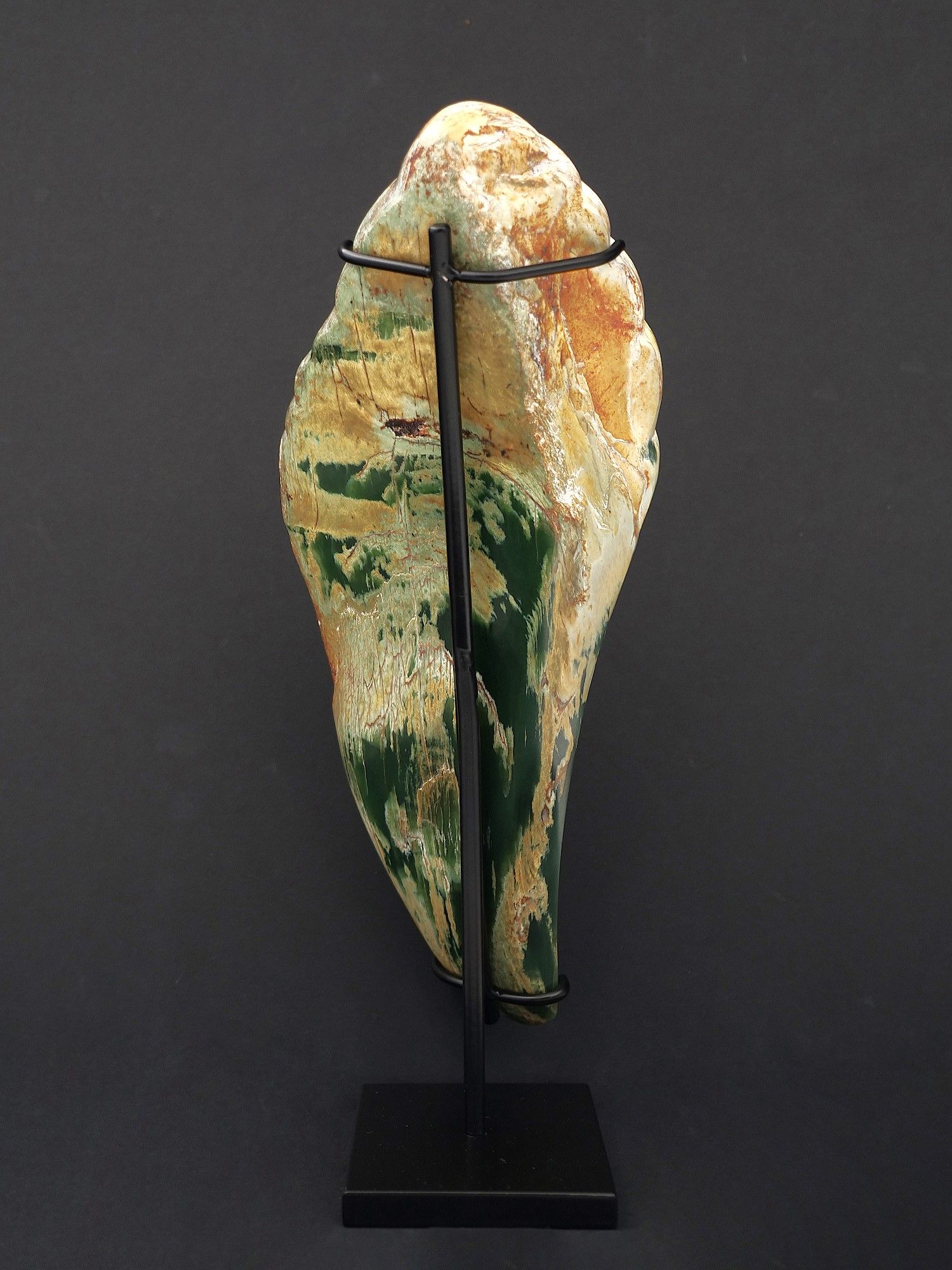 Moko Pounamu Pepi Tungoungo NZ Genuine Inanga Greenstone - Whanau Hou (Reborn)