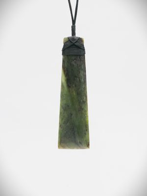 Moko Pounamu Toki NZ Genuine Hapopo Greenstone - Tawhiti