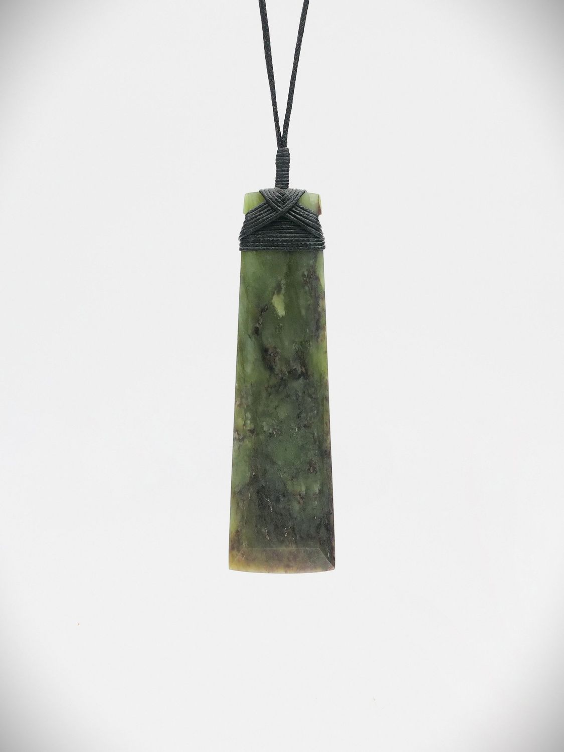 Moko Pounamu Toki NZ Genuine Hapopo Greenstone - Anaura