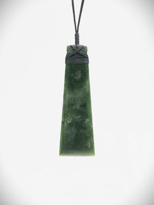 Moko Pounamu Toki NZ Genuine Hapopo Greenstone - Mangatuna