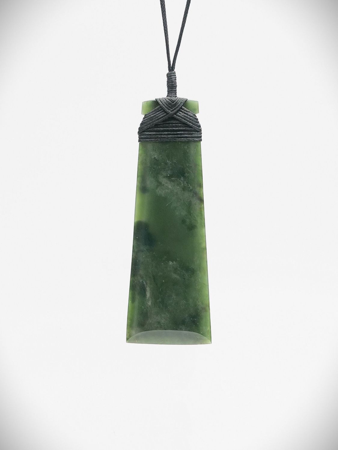 Moko Pounamu Toki NZ Genuine Hapopo Greenstone - Raukumara