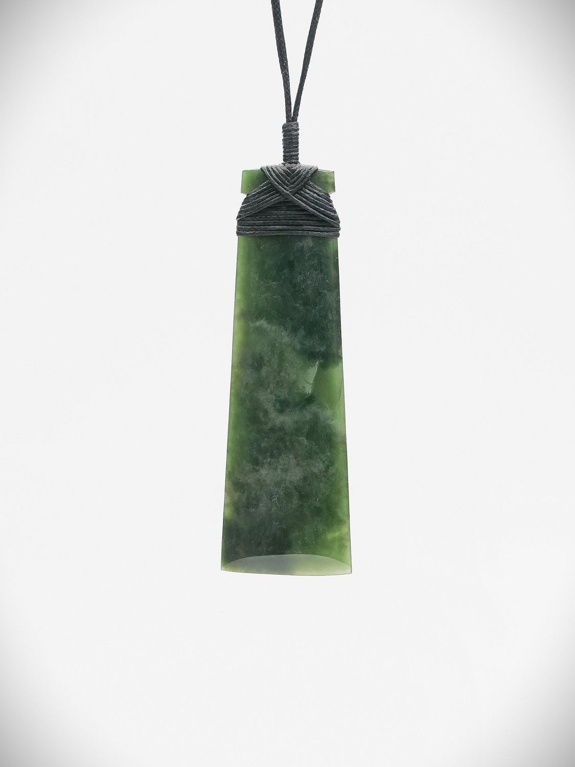 Moko Pounamu Toki NZ Genuine Hapopo Greenstone - Waipiro